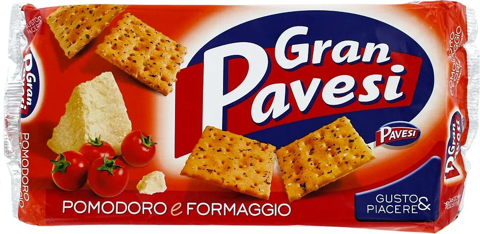 Կրեկերներ լոլիկով «Gran Pavesi» 250գ
