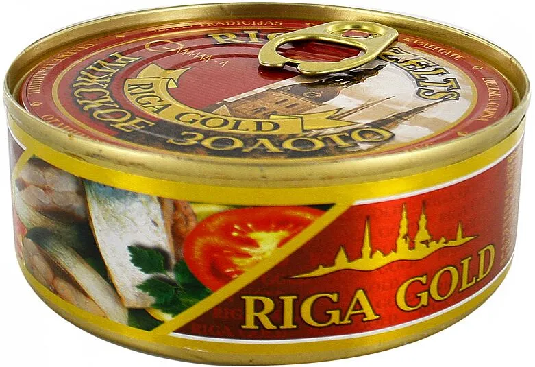 Սարդինա տոմատի սոուսում «Riga gold» 240գ