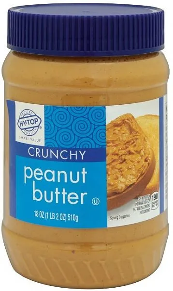 Գետնանուշի կրեմ «Hy-Top Crunchy» 510գ