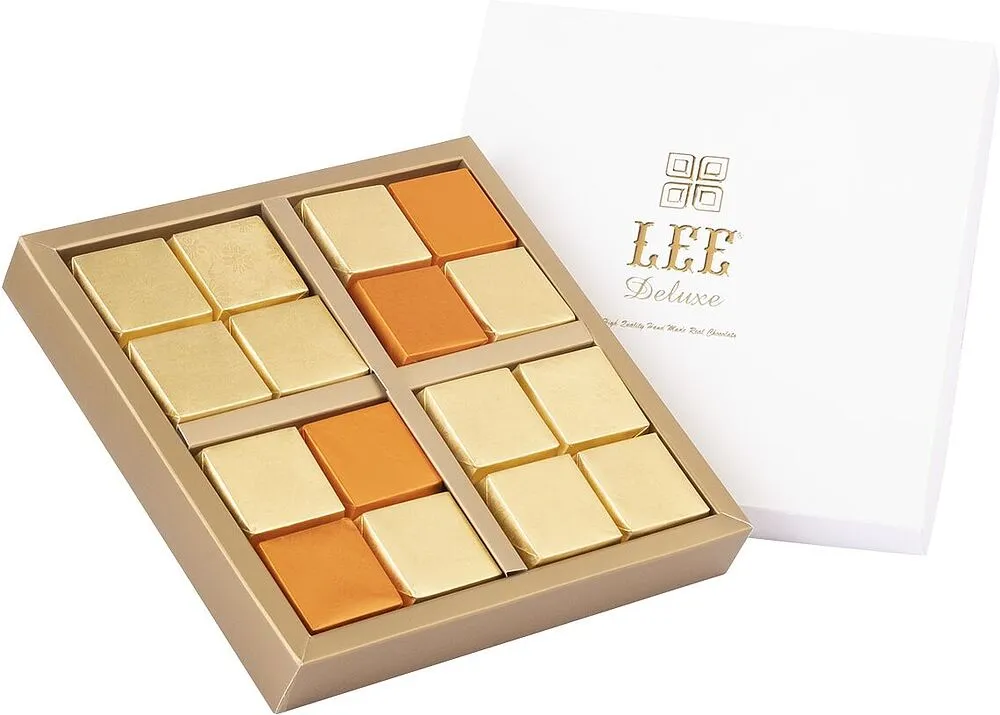 Շոկոլադե կոնֆետների հավաքածու «Lee Deluxe Classico Gold» 320գ