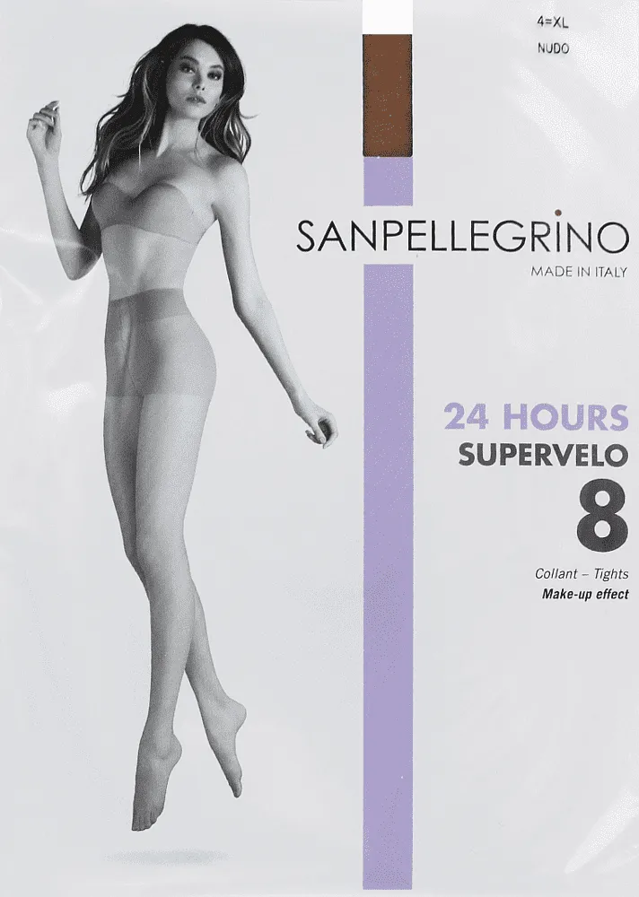 Զուգագուլպա մարմնագույն «Sanpellegrino Supervelo Nude 8 Den N4»