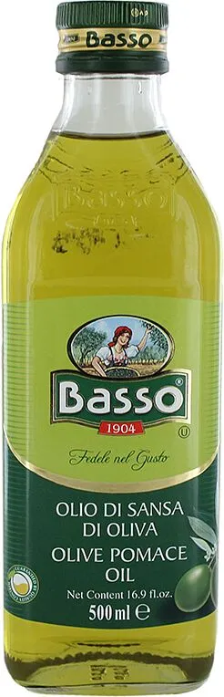 Ձեթ ձիթապտղի «Basso»500մլ