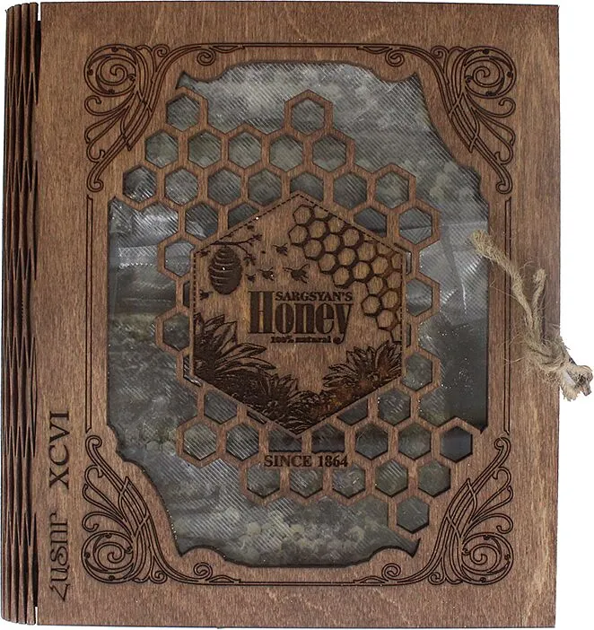Մեղր բնական «Sargsyan's Honey» 1200-1500գ
