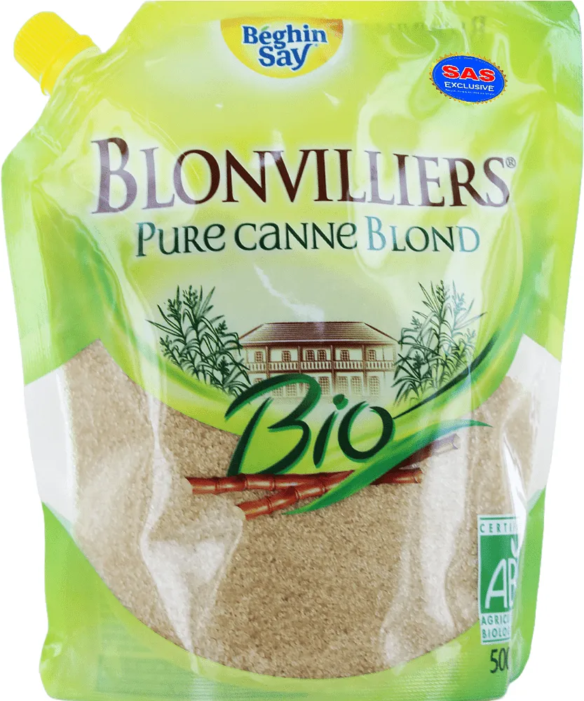 Եղեգնաշաքար «Blonvilliers» 500գ