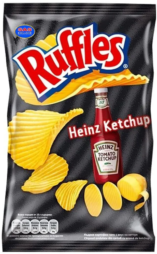 Չիպս կետչուպի «Ruffles» 140գ