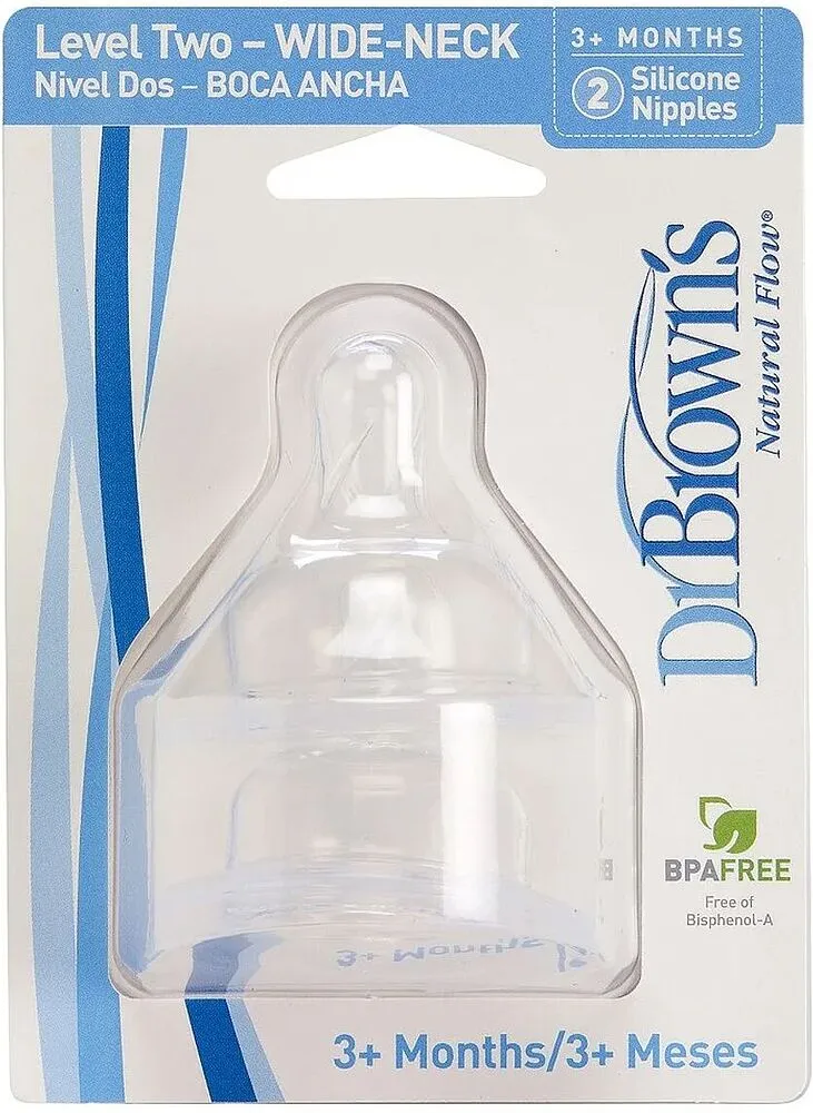 Շշի ծծակ սիլիկոնե «DrBrowns» 2 հատ