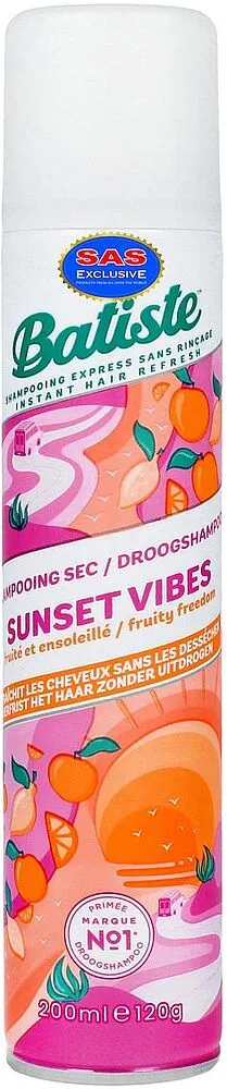 Չոր շամպուն «Batiste Sunset Vibes N1» 200մլ