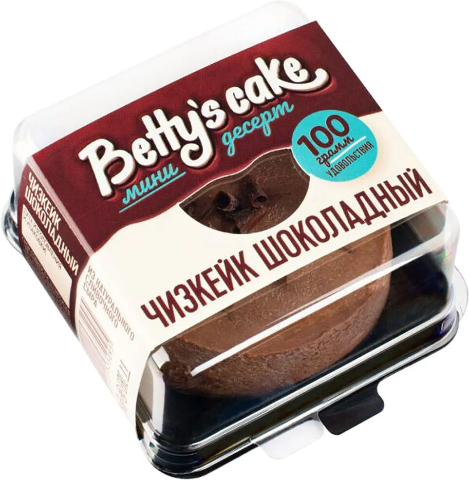 Չիզքեյք շոկոլադե սառեցված «Betty`s Cake» 100գ

