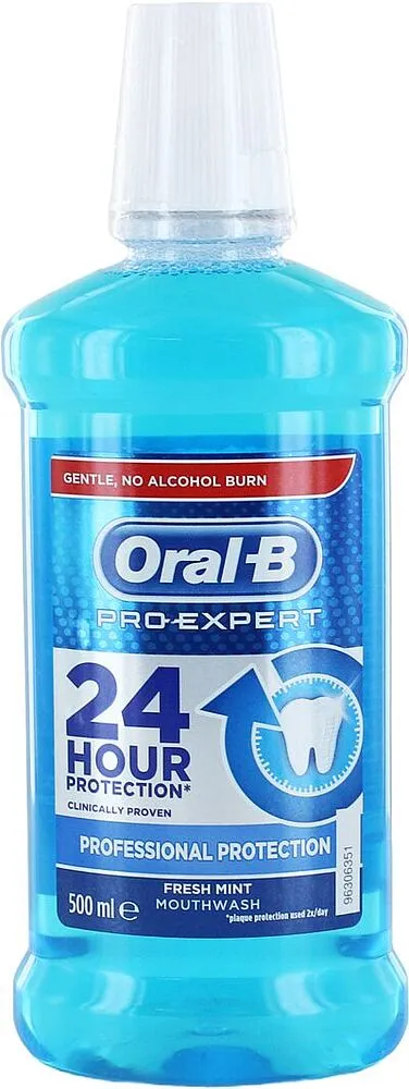Բերանի խոռոչի ողողման հեղուկ "Oral-B Pro Expert" 500ml