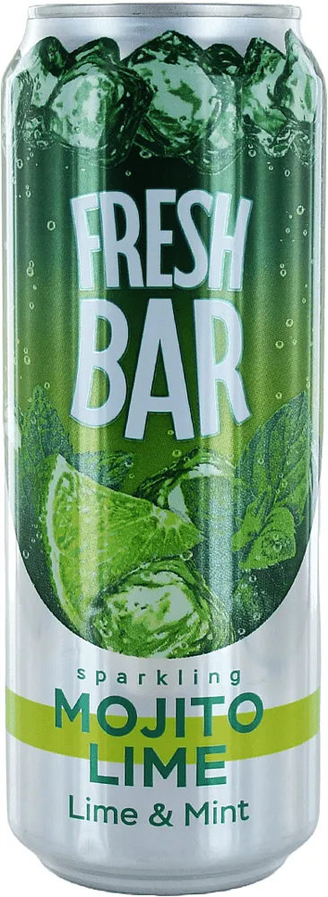 Ոչ ալկոհոլային ըմպելիք լայմի և անանուխի «Fresh Bar» 0.45լ
