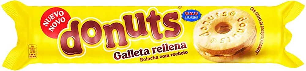 Թխվածքաբլիթ կրեմով «Donuts» 133գ