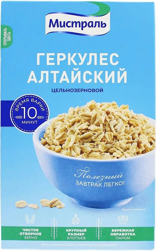 Փաթիլներ վարսակի «Мистраль Алтайский» 400գ