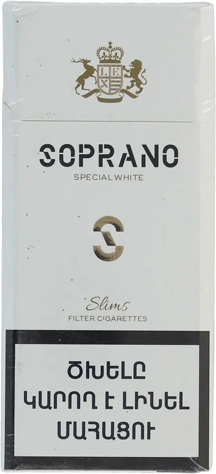 Ծխախոտ «Soprano Special White Slims»