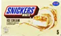 Պաղպաղակ գետնանուշով և կարամելով «Snickers» 5*40.8գ
