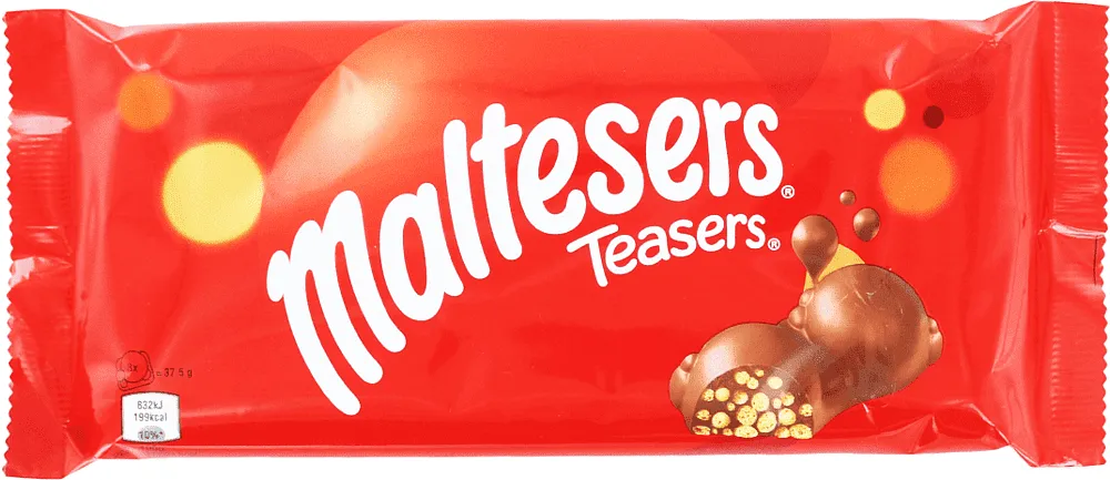 Շոկոլադե սալիկ մեղրային գնդիկներով «Maltesers Teasers» 150գ