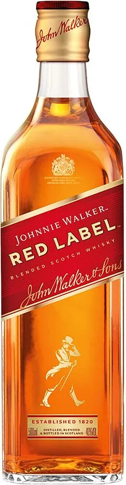 Վիսկի «Johnnie Walker 4 Red Label Old» 0.5լ