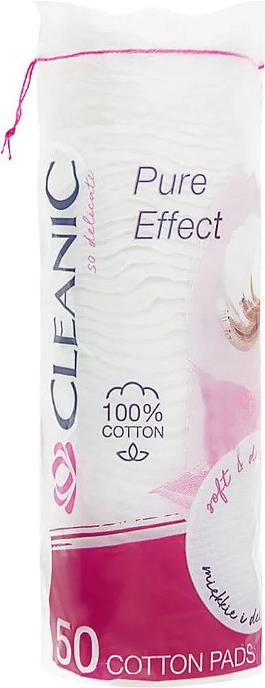 Բամբակյա բարձիկներ «Cleanic» 50հատ