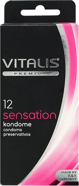 Պահպանակ «Vitalis Sensation» 12հատ