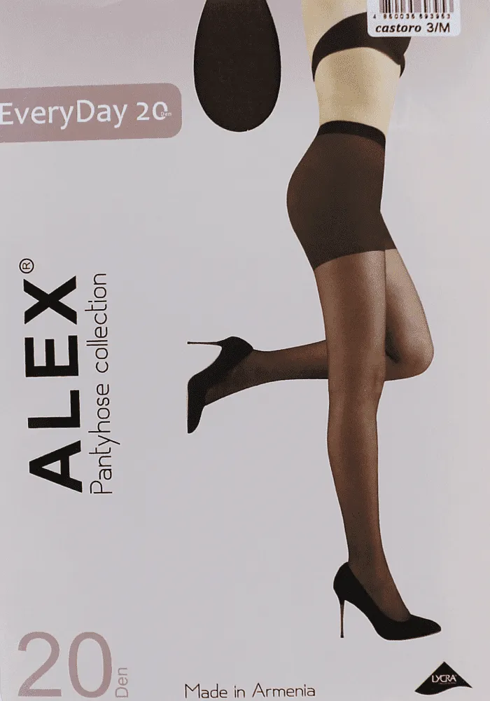 Զուգագուլպա կաստորո «Alex Every Day 20 Den N3»