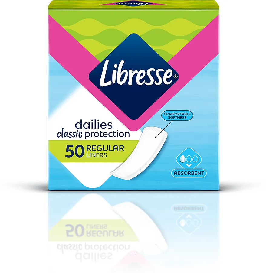 Ամենօրյա միջադիրներ «Libresse Classic» 50հատ