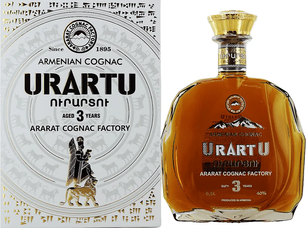 Կոնյակ «Ուրարտու 3*» 0․5լ
