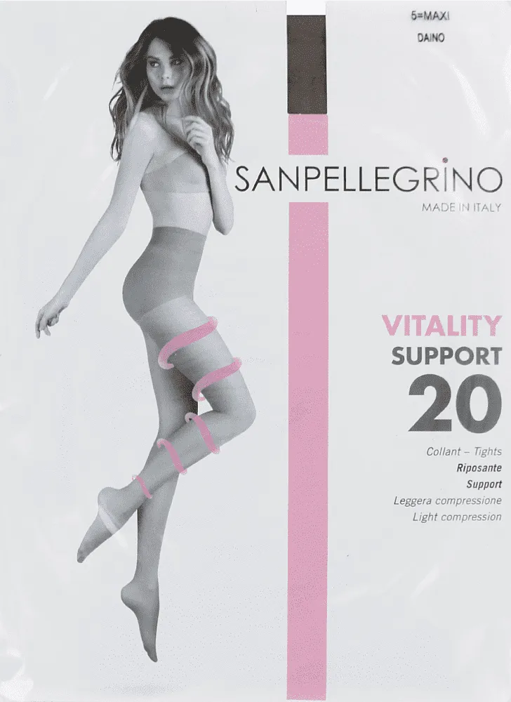 Զուգագուլպա շագանակագույն «Sanpellegrino Vitality Support Daino 20 Den N5»