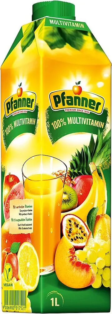 Հյութ մուլտիվիտամին «Pfanner» 1լ