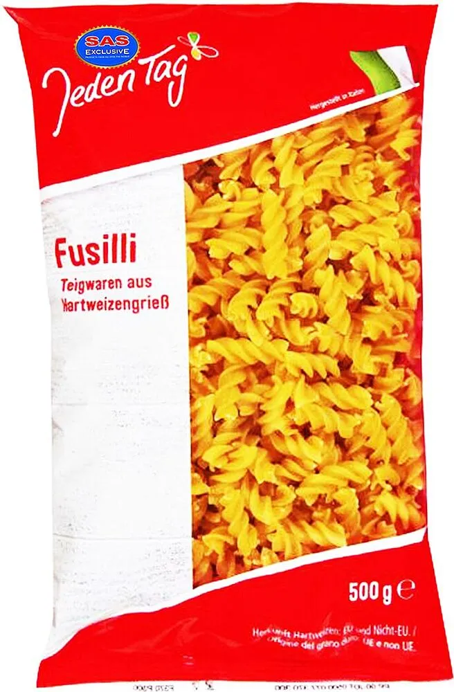 Մակարոն «Jeden Tag Fusilli» 500գ