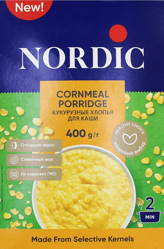 Շիլա եգիպտացորենի «Nordic» 400գ