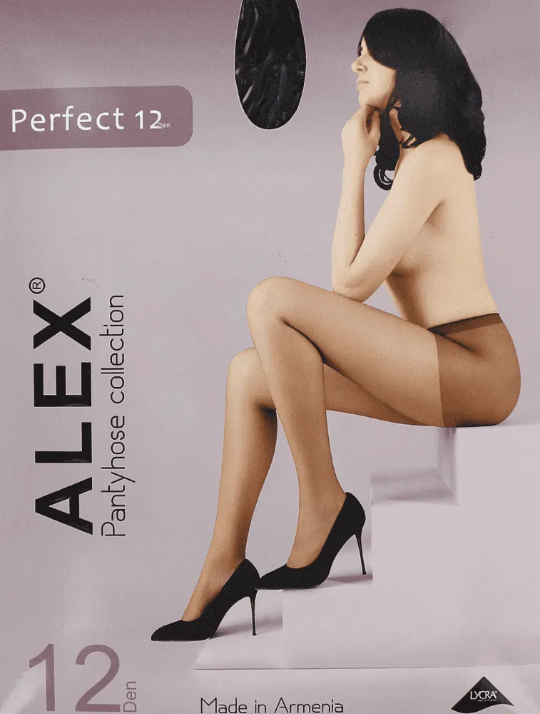 Զուգագուլպա սև «Alex Perfect 12 Den N5»