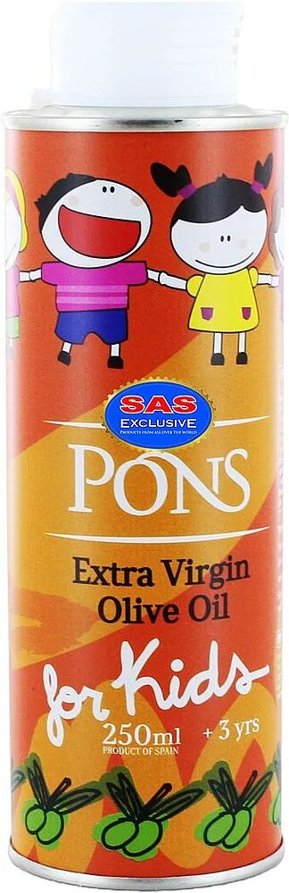 Ձեթ ձիթապտղի «Pons for Kids» 250մլ
