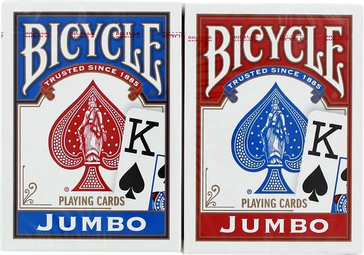 Խաղաքարտեր «Bicycle Jumbo» 1հատ