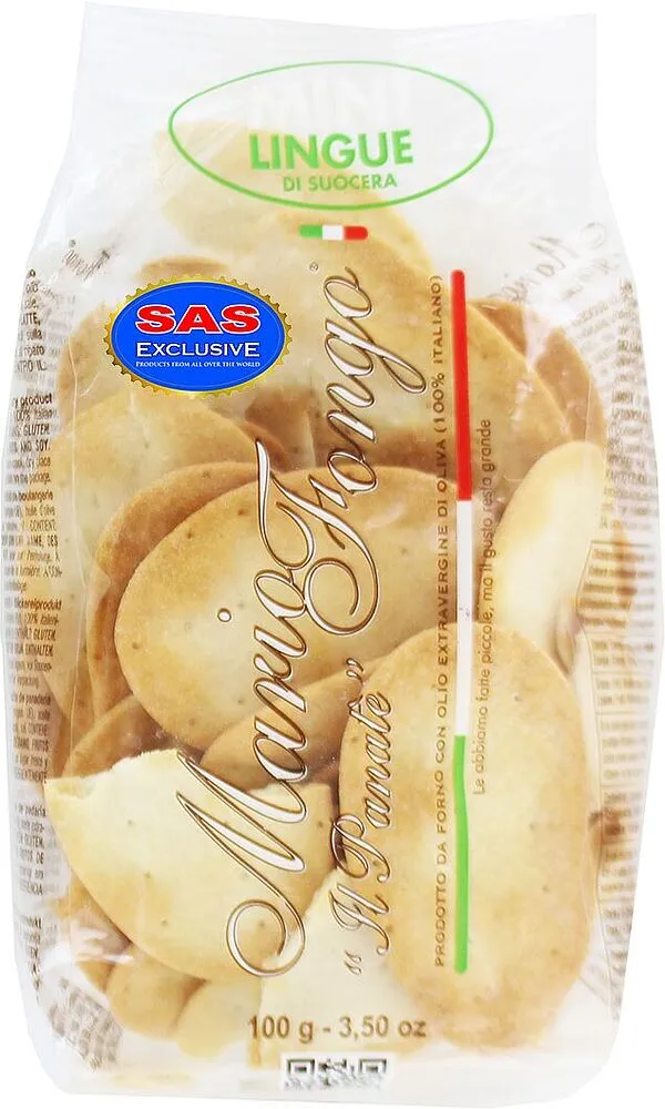 Խրթխրթան հացեր «Mario Fongo» 100գ