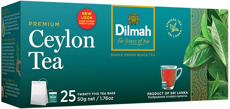 Թեյ սև «Dilmah» 25*2գ