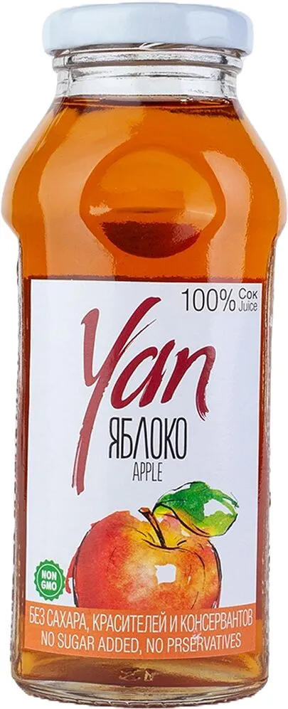 Հյութ խնձորի «Յան»  0.25լ