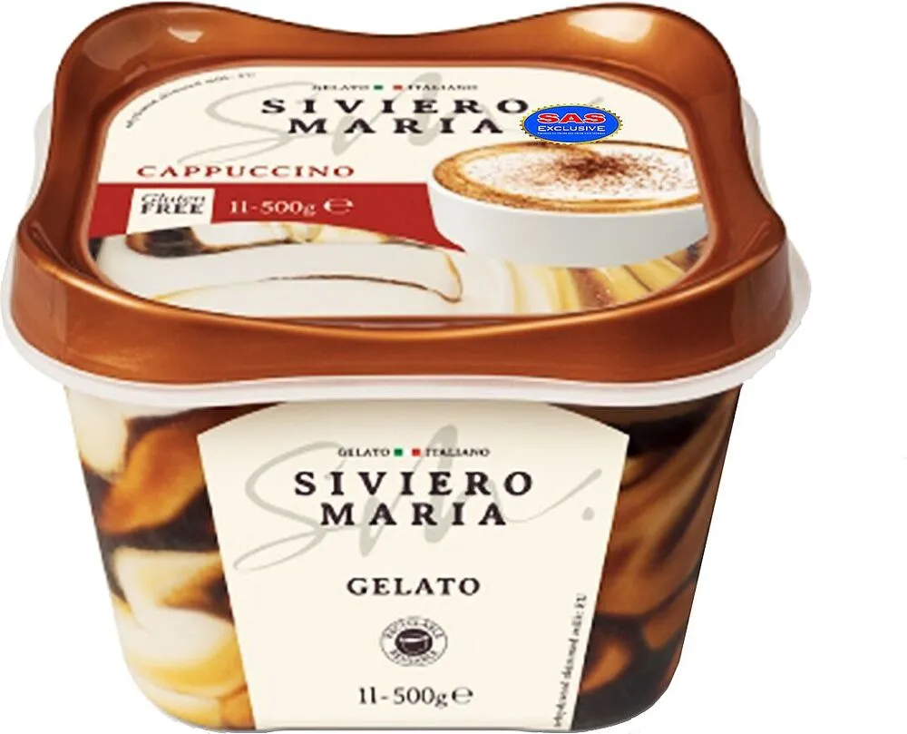 Պաղպաղակ կապուչինոյի «Siviero Maria Cappuccino» 500գ