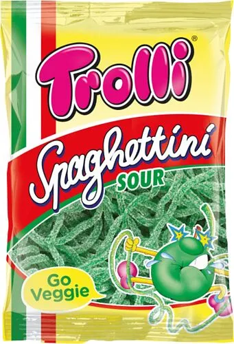 Դոնդողե կոնֆետներ «Trolli Spaghettini Sour» 100գ
