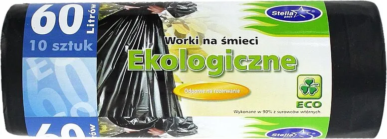 Աղբի տոպրակներ «Stella Eco» 60լ