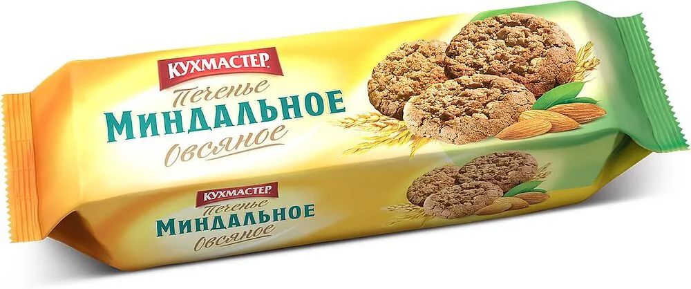 Թխվածքաբլիթ «Кухмастер Миндальное» 270գ