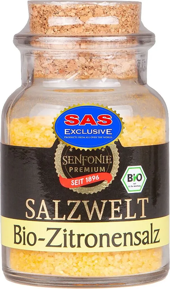 Աղ կիտրոնի «Senfonie Bio» 160գ