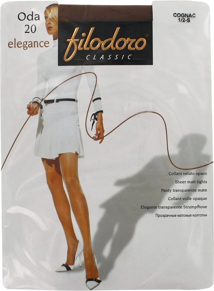 Զուգագուլպա կոնյակ «Filodoro Elegance Oda 20 Den N1-2» 