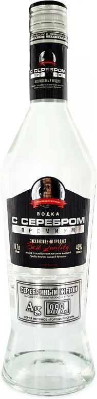 Օղի «С Серебром премиум» 0.7լ