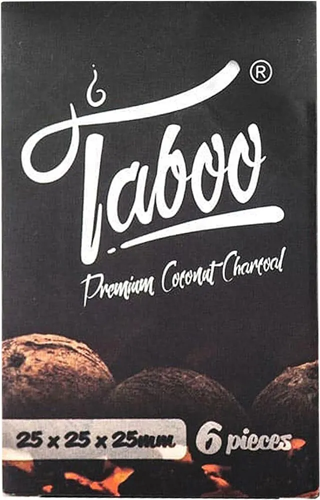 Ածուխ նարգիլեի «Taboo» 6հատ