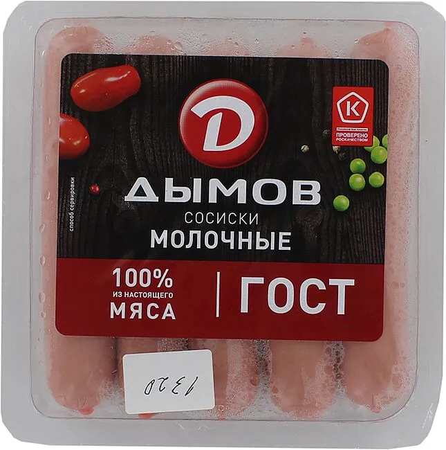 Նրբերշիկ կաթնային "Дымов" 464գ