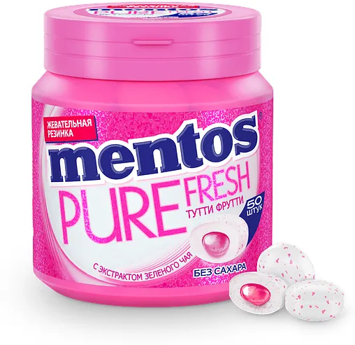 Մաստակ տուտտի ֆրուտտի «Mentos» 100գ 
