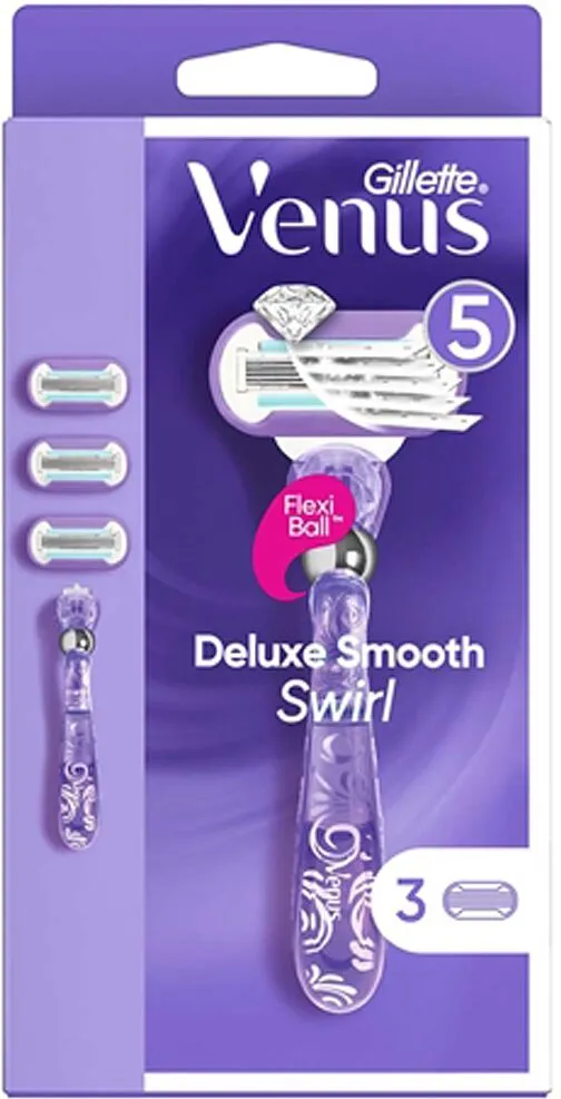 Սափրող սարք «Gillette Venus Deluxe» 3 հատ
