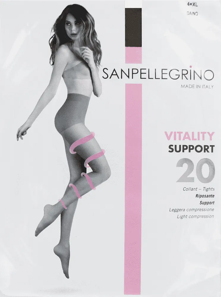 Զուգագուլպա շագանակագույն «Sanpellegrino Vitality Support Daino 20 Den N4»