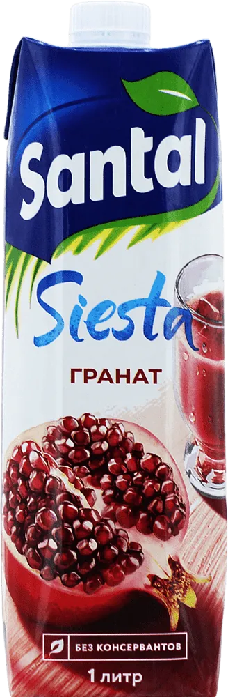 Հյութ նռան «Santal» 1լ