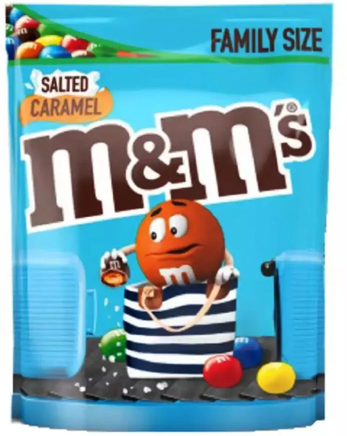 Դրաժե շոկոլադե աղի կարամելով «M&M's Salted Caramel» 310գ