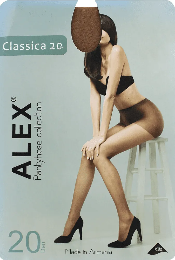 Զուգագուլպա բրոնզագույն «Alex Classica 20 Den N2»
